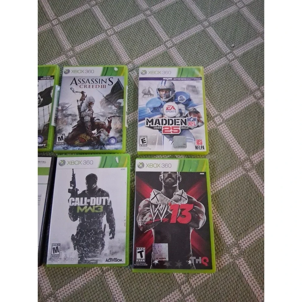 Xbox 360 Game Lot 5 Games . Assassins,Assassin's, Call Of Duty